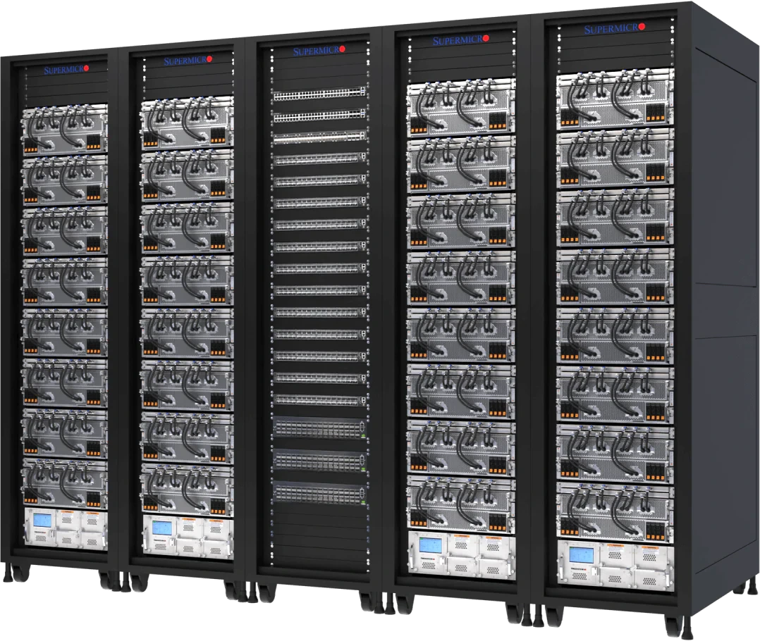 Leading Liquid-Cooled AI Cluster