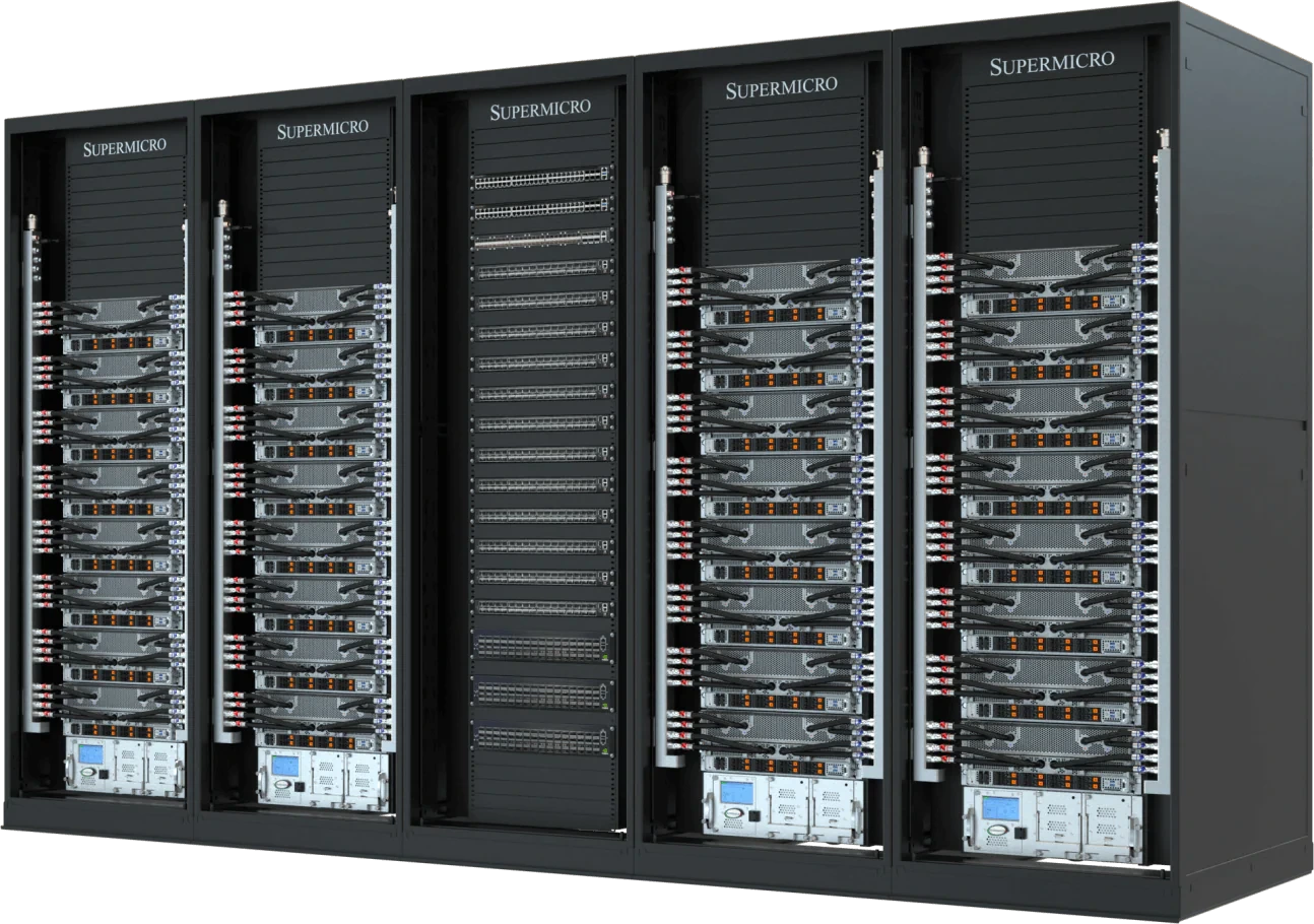 Liquid-Cooled NVIDIA HGX B200 AI Cluster
