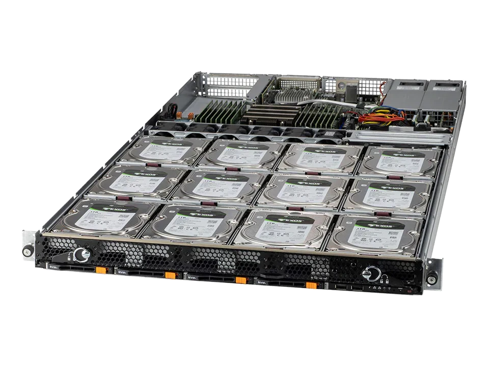 1U MegaDC Server ASG-1014S-ACR12N4H