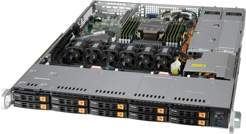 1U UP Storage Server SSG-110P-NTR10