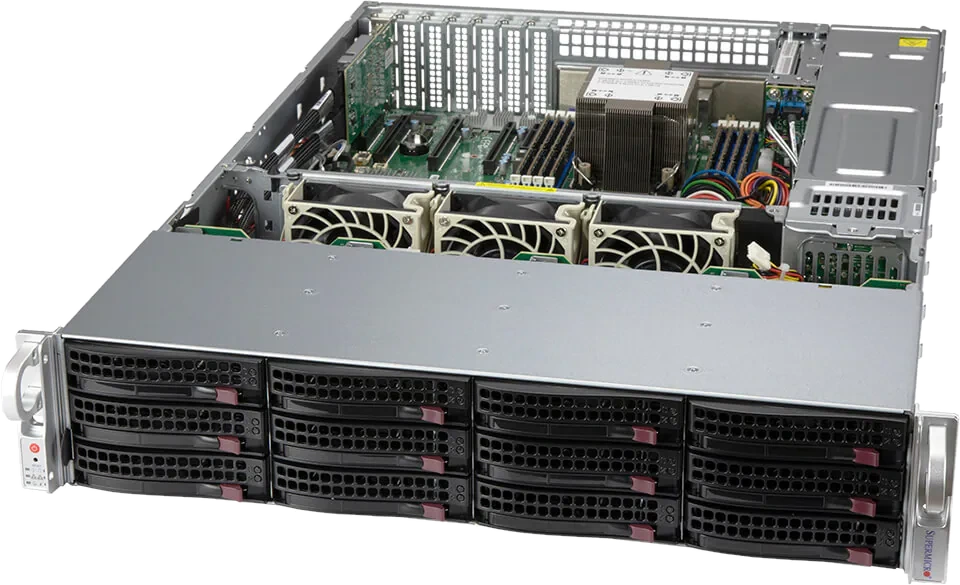 2U UP Storage Server SSG-520P-ACTR12L