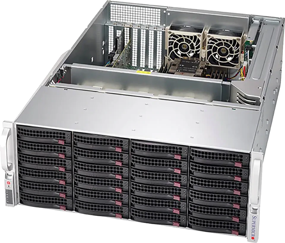 4U Storage Server SSG-640P-E1CR24H