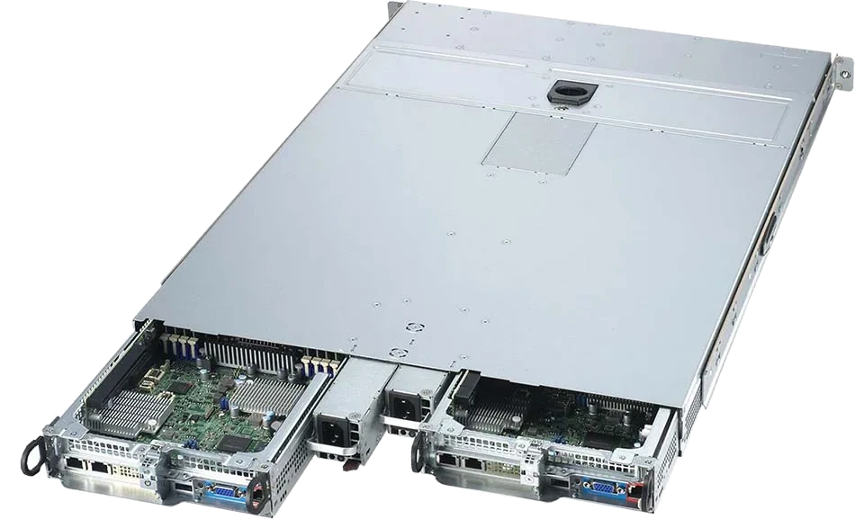 1U Twin Server